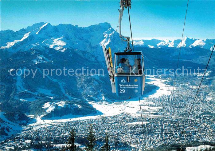 Seilbahn Wank Garmisch-Partenkirchen Wettersteingebirge