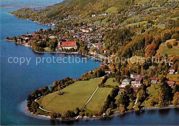 Tegernsee Bayern Sanatorium Seeheim Luftbild