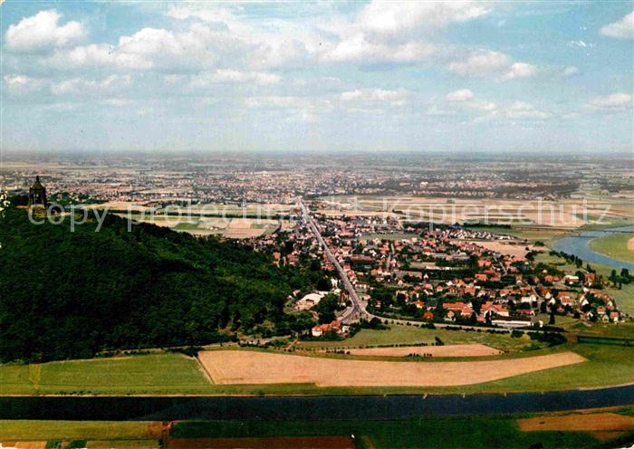 Barkhausen Minden Panorama Luftbild