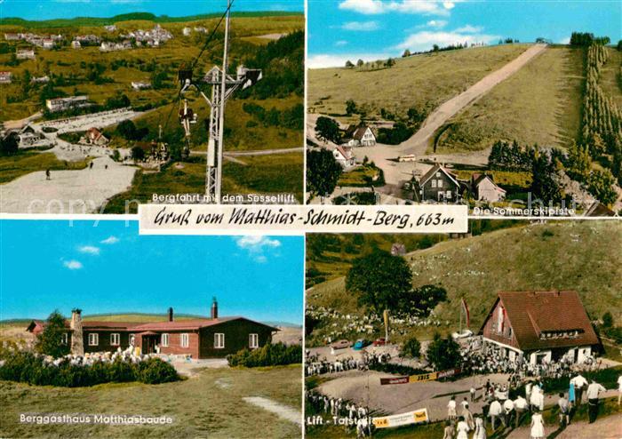 Andreasberg Harz St Matthias Schmidt Berg Sommerskipiste Berghaus Matthiasbaude