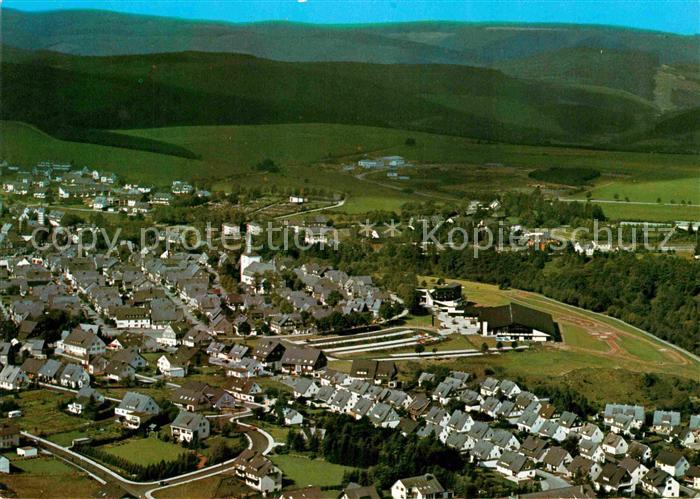 Winterberg Hochsauerland Eissporthalle Kurmittelhaus Luftbild