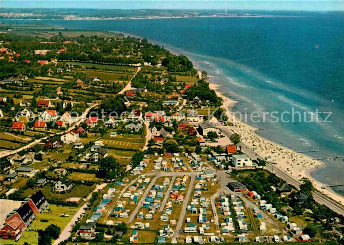 Sierksdorf Luftaufnahme Campingplatz