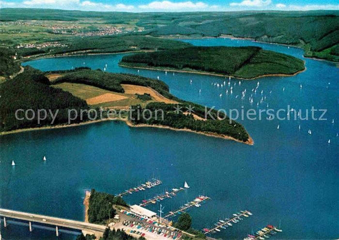 Biggesee Luftaufnahme