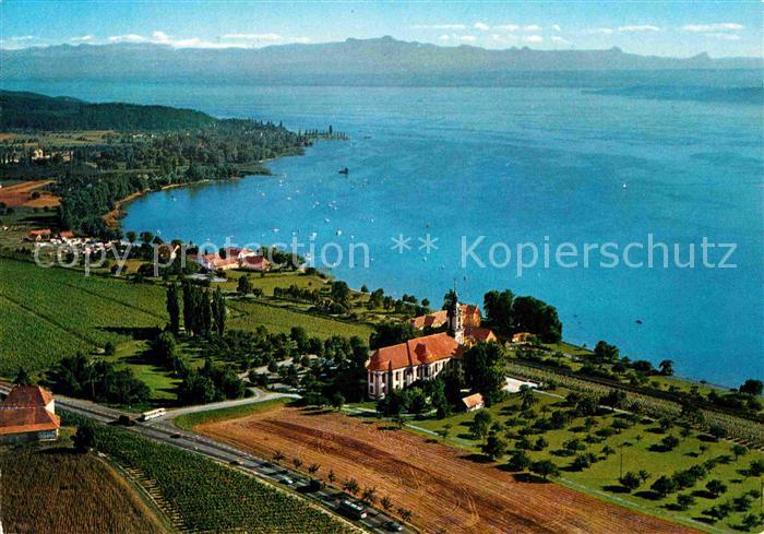 Birnau Klosterkirche Luftbild