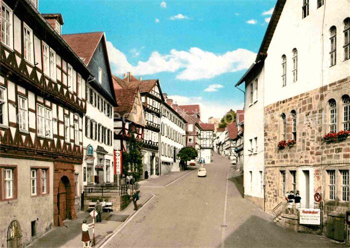 Spangenberg Hessen Ortsmitte Fachwerk