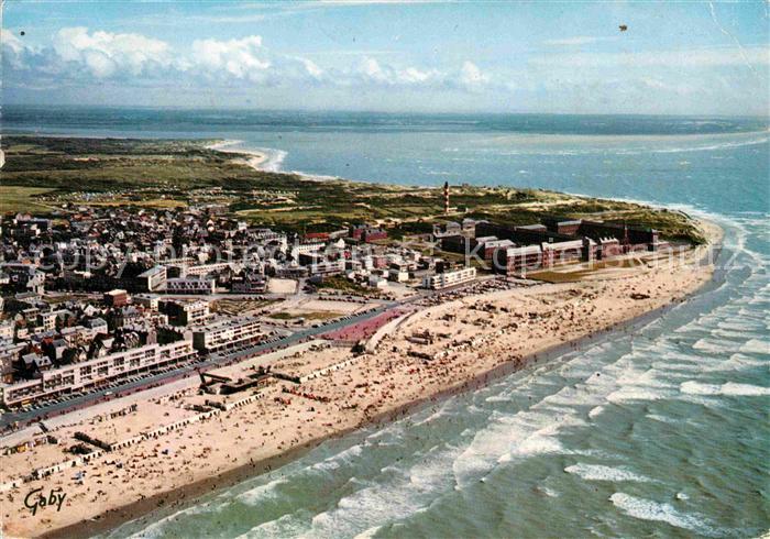 Berck-Plage Strand Luftaufnahme