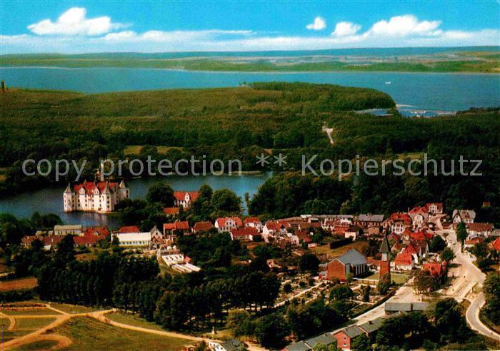 Gluecksburg Ostseebad Luftaufnahme Schloss