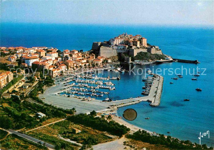Calvi Luftaufnahme Zitadelle