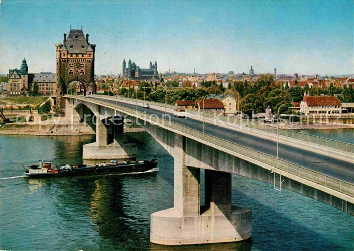 Worms Rhein Nibelungenbruecke