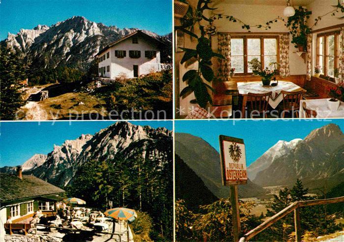 Mittenwald Bayern Ederkanzel Leutaschtal