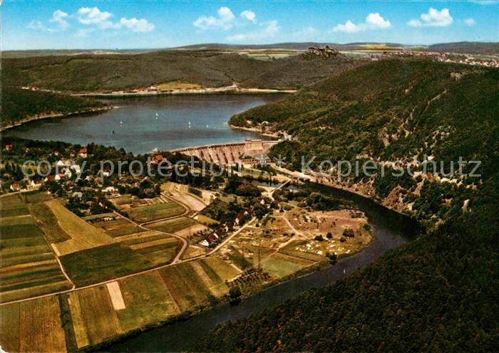Edersee Sperrmauer Schloss Waldeck