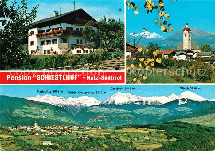 Natz Brixen Suedtirol Pension Schiestlhof Kirche Panorama