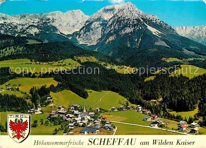 Scheffau Wilden Kaiser Panorama Kirche