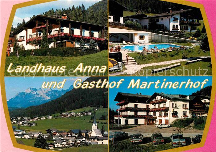 Sankt MartInnkreis Gasthof Martinerhof Landhaus Anna Tennengebirge Lammertal