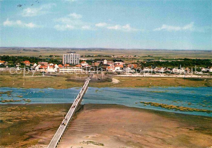 Peter-Ording St Fussgaengersteg Panorama