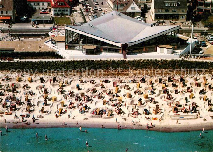 Scharbeutz Ostseebad Luftaufnahme Strand Promenade