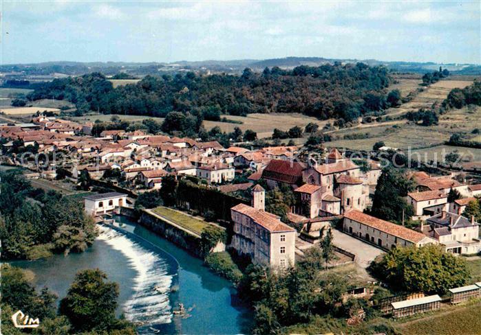 Sorde-l Abbaye Luftaufnahme Kloster