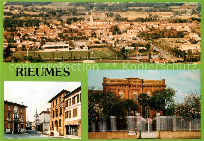 Rieumes Luftaufnahme