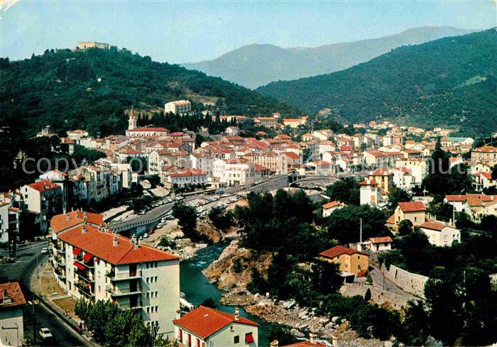 Amelie-les-Bains-Palalda Luftaufnahme
