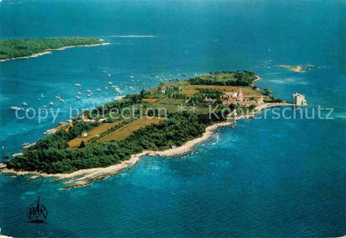 Ile Saint-Honorat Alpes Maritimes Luftaufnahme