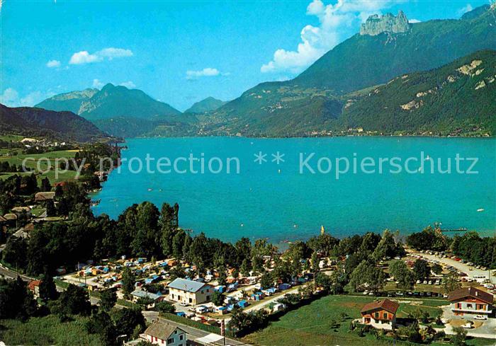 Annecy Haute-Savoie Lac Bleu Campingplatz