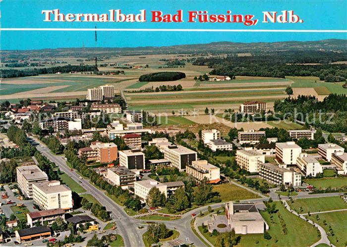 Bad Fuessing Thermalbad Kurkliniken Luftaufnahme
