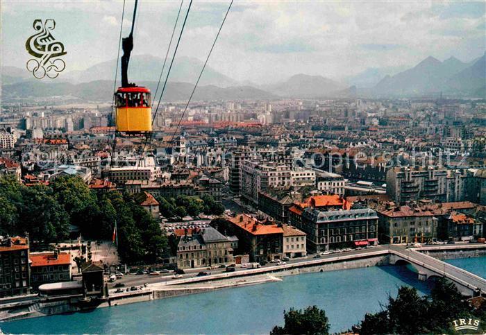 Grenoble Quai Stephane Jay Luftaufnahme