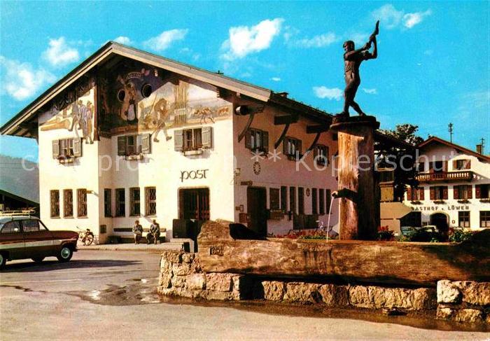 Reit Winkl Dorfbrunnen Postamt