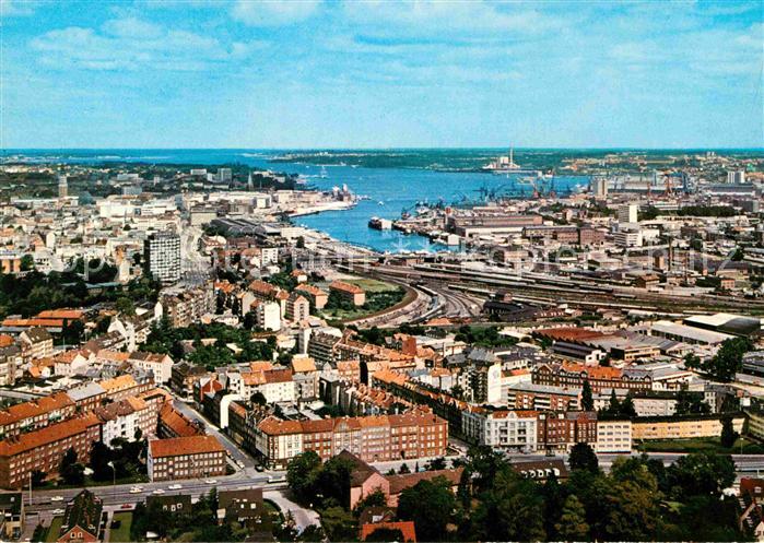 KIEL  CITY Luftaufnahme