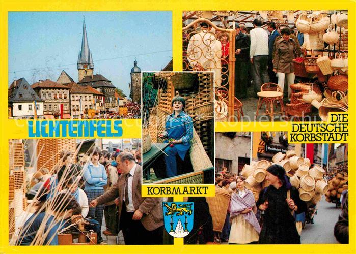 Lichtenfels Bayern Korbstadt Markt
