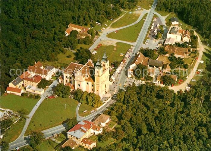 Horn Niederoesterreich Fliegeraufnahme Wallfahrtskirche Maria Dreieichen