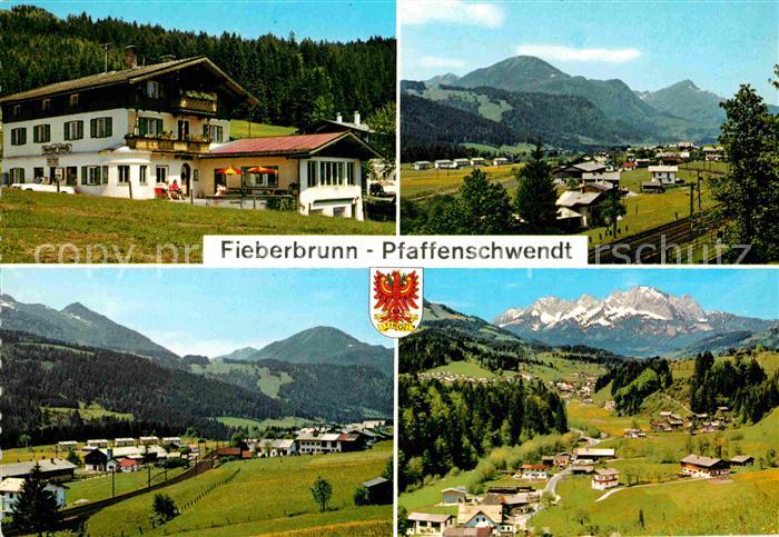 Fieberbrunn Tirol Pfaffenschwendt Fliegeraufnahme