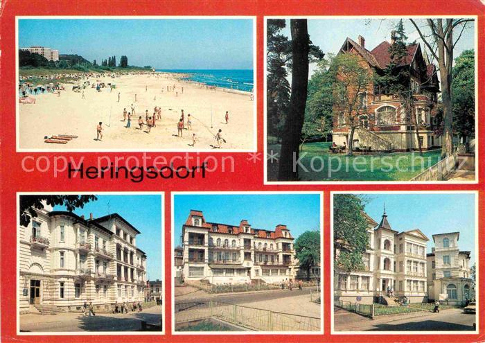 Heringsdorf Ostseebad Usedom Erholungsheime Neptun Einheit Guiseppe di Vittorio