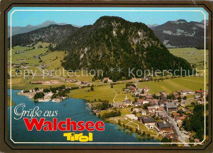 Walchsee Tirol Fliegeraufnahme