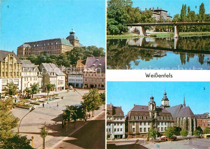 Weissenfels Saale Karl-Marx-Platz Augustusburg Bruecke