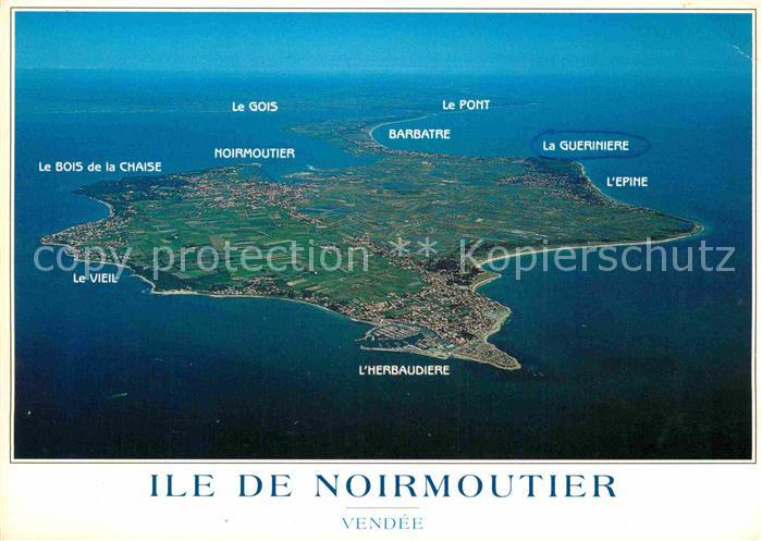 Ile de Noirmoutier Fliegeraufnahme