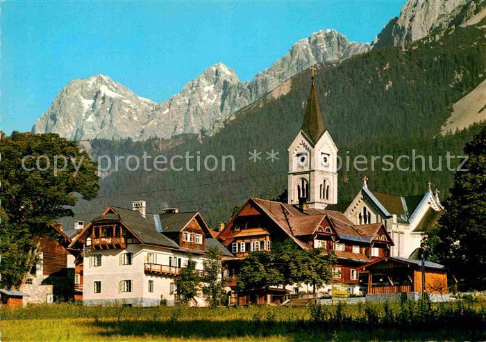 Ramsau Dachstein Steiermark Pfarrkirche Gasthof Pehab
