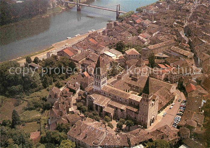 Tournus Fliegeraufnahme Abbaye Saint Philibert