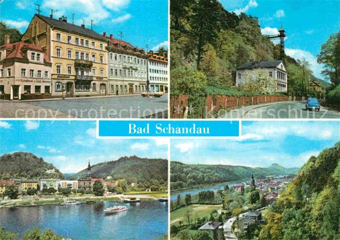 Bad Schandau Markt Ostrau Lift Elbe