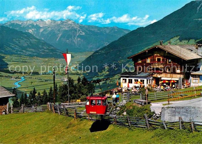 Zell Ziller Tirol Gasthaus Grindlalm Enzian Sepp Seilbahn