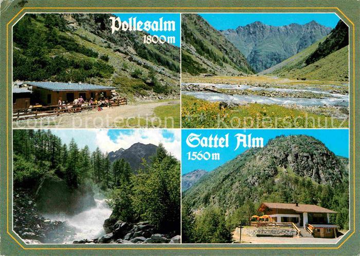 Huben oetztal Pollesalm Sattel-Alm