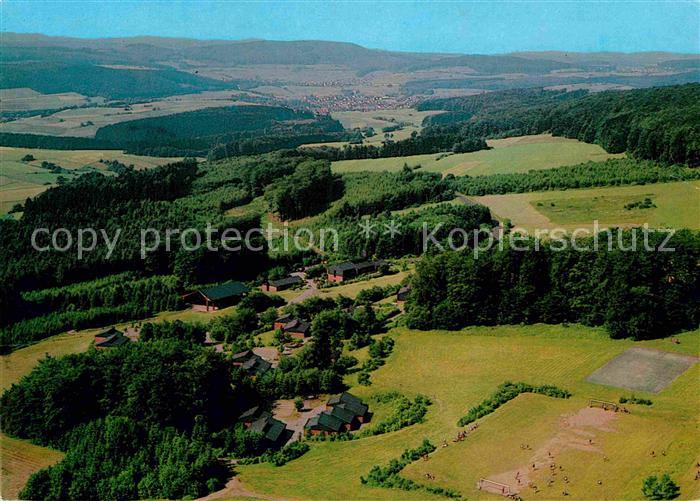 Kirchheim Hessen Fliegeraufnahme Feriendorf Am Eisenberg