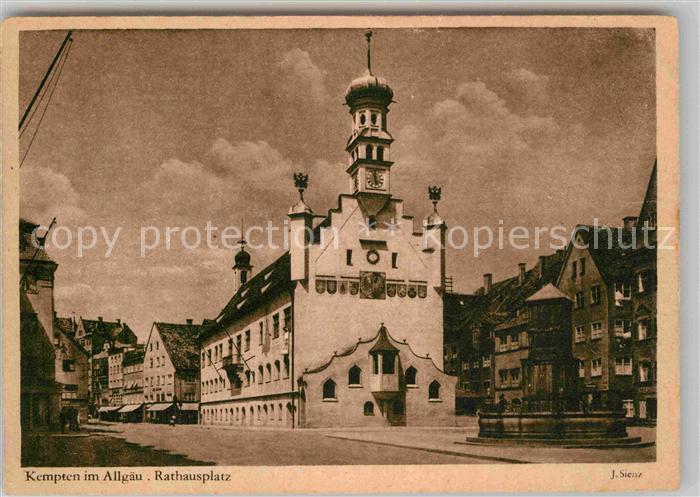 Kempten Allgaeu Rathausplatz