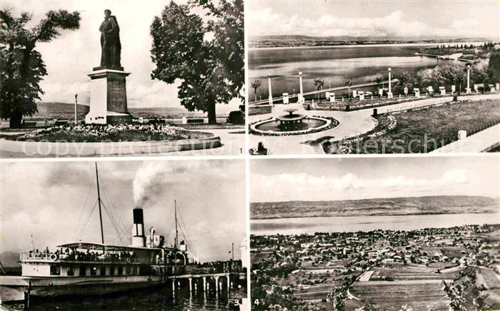 Thonon-les-Bains Place du Chateau Statue du General Dessaix Belvedere