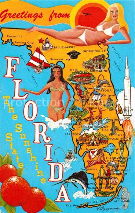 Florida US-State Lageplan