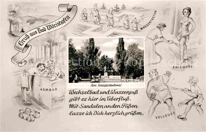 Bad Woerishofen Kneippdenkmal