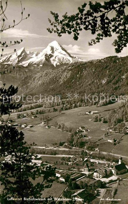 Bischofswiesen mit Watzmann