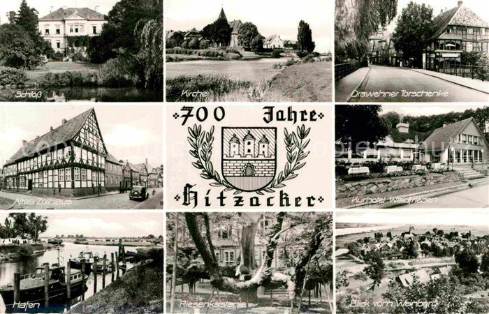 Hitzacker Elbe Schloss Drawehner Torschenke Kurhotel Hafen Zollhaus