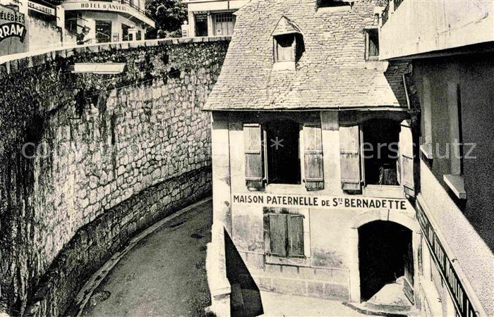 Lourdes Hautes Pyrenees Geboortehuis van de H. Bernadette
