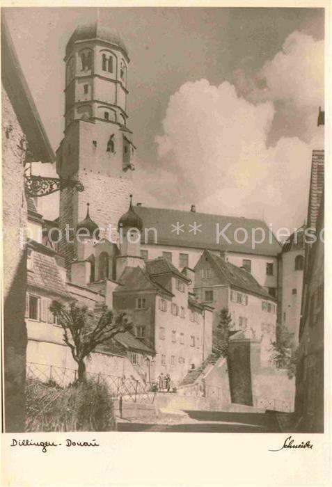 Dillingen Donau Kirchenpartie